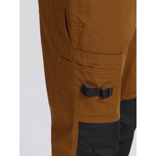 Полукомбинезон ProfLineSpecialist (тк.РипСтоп,240), коричневый/черный