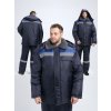 Куртка зимняя Бригада NEW (тк.Оксфорд), т.синий/васильковый