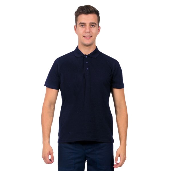 Рубашка поло ProfLineBase (тк.Пике,180), т.синий