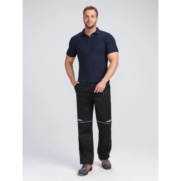 Рубашка поло ProfLineBase (тк.Пике,180), т.синий