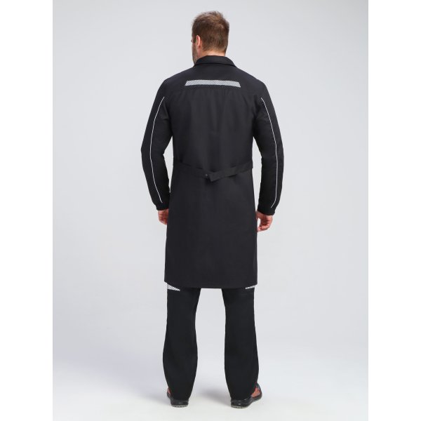 Халат ProfLineSpecialist (тк.Смесовая,240), черный