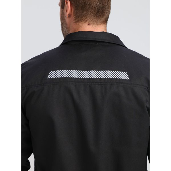 Халат ProfLineSpecialist (тк.Смесовая,240), черный