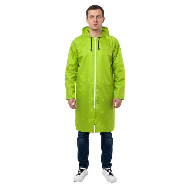 Плащ влагозащитный Стандарт (Таффета/ПВХ,225), лимонный
