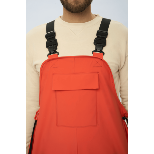 Костюм влагозащитный для рыбаков ProfLineSpecialist СОП (ПВХ,550), оранжевый