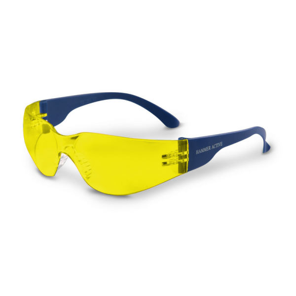 Очки открытые РОСОМЗ™ 015 HAMMER ACTIVЕ CONTRAST StrongGlass (2-1,2PC), 11557-5