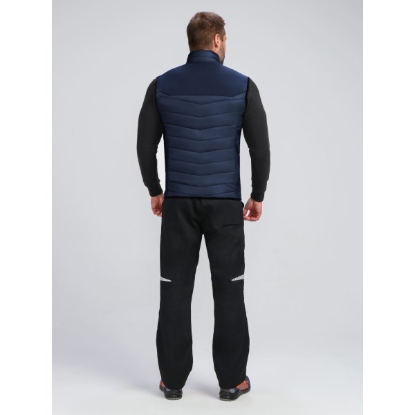 Жилет утепленный ProfLineLeader (тк.Нейлон/Софтшел), синий