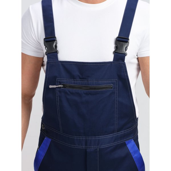 Костюм ProfLineBase-2 (тк.Твил,210) п/к, т.синий/черный/васильковый