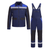 Костюм ProfLineBase-2 (тк.Твил,210) п/к, т.синий/черный/васильковый