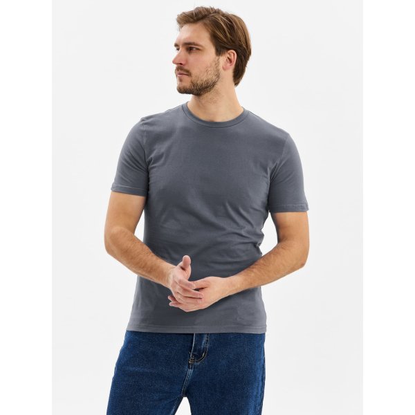 Футболка ProfLineBase (тк.Трикотаж,160), серый/2