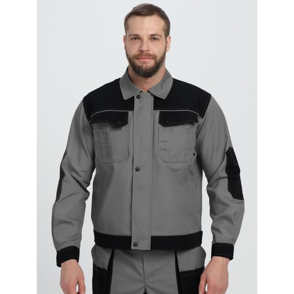 Костюм Вест IMP (тк.Канвас,260) брюки, т.серый/черный
