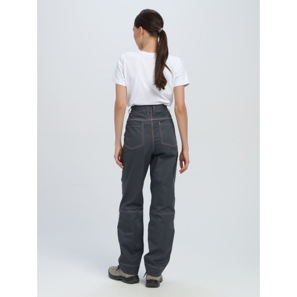 Брюки женские ProfLineSpecialist (тк.Смесовая,240), серый/розовый