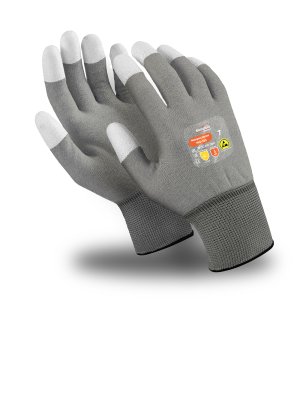 Перчатки Manipula Specialist® Микростатик (ESD) (нейл.+полиур.+медн.), MG-163