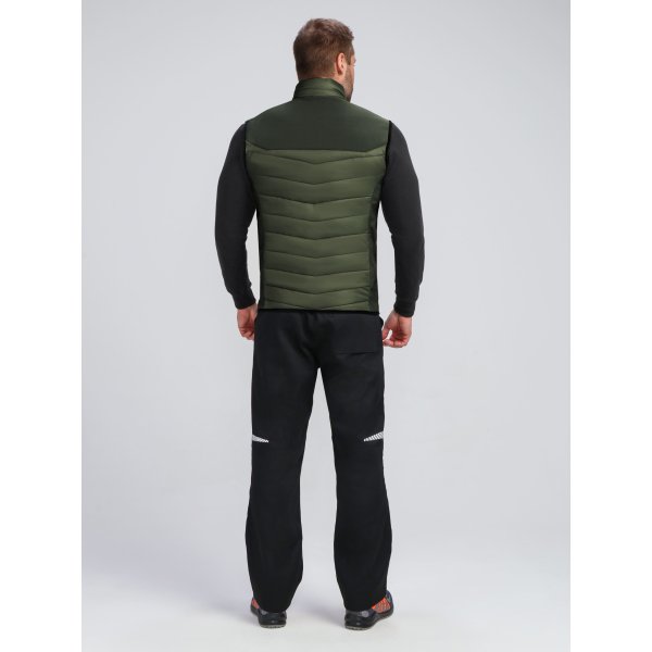 Жилет утепленный ProfLineLeader (тк.Нейлон/Софтшел), хаки