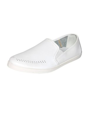 Туфли мужские нат. кожа Денис ПВХ ALMI (арт. 8128-00101), белый