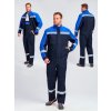 Костюм Бриготек-2 СОП (тк.Смесовая,260) п/к, т.синий/васильковый