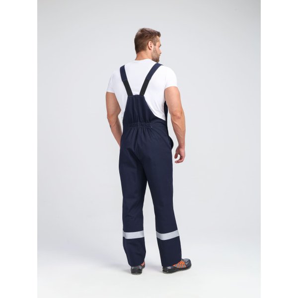 Костюм Бриготек-2 СОП (тк.Смесовая,260) п/к, т.синий/васильковый