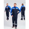 Костюм Бриготек-2 СОП (тк.Смесовая,260) п/к, т.синий/васильковый