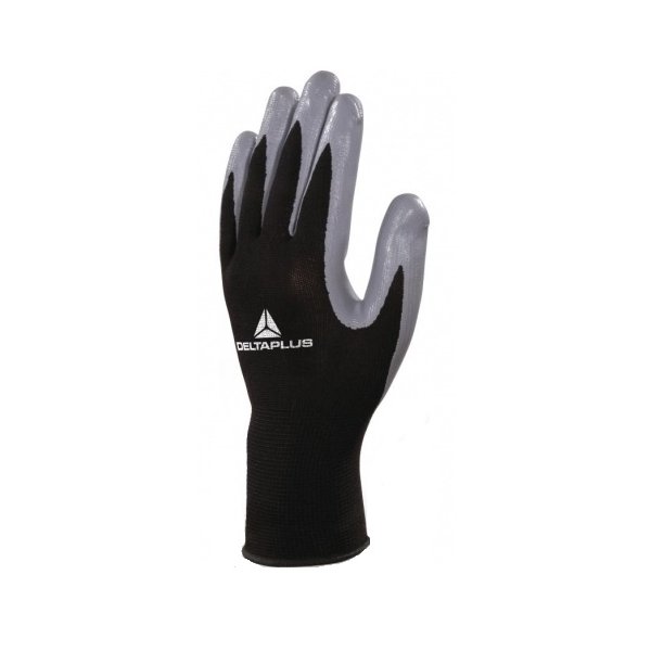 Перчатки DeltaPlus™ VE712GR (полиэстер+нитрил)