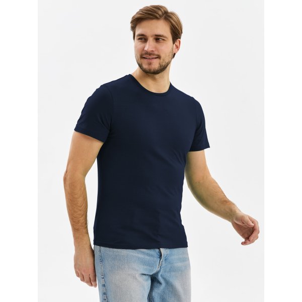 Футболка ProfLineBase (тк.Трикотаж,160), т.синий/2