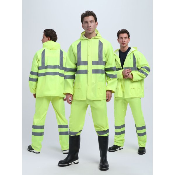 Костюм влагозащитный сигнальный ProfLineSpecialist СОП (ПВХ,210), желтый
