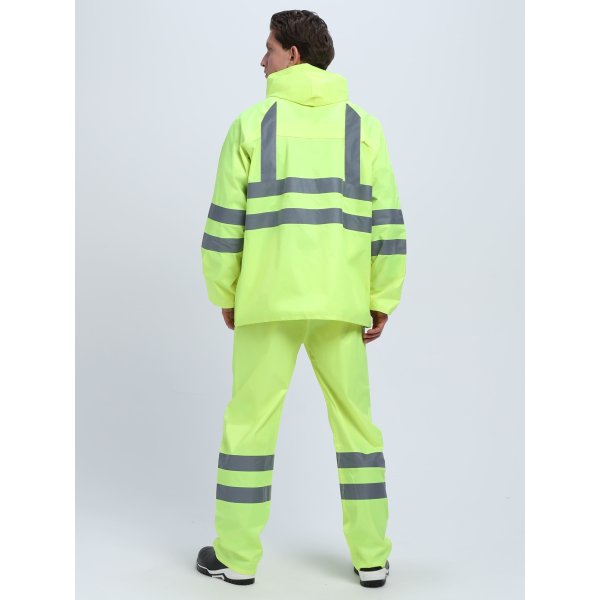 Костюм влагозащитный сигнальный ProfLineSpecialist СОП (ПВХ,210), желтый