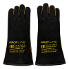 Перчатки (краги) спилковые термозащитные ProfLineLeader, черный