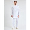 Халат мужской Глеб (тк.Смесовая,150), белый
