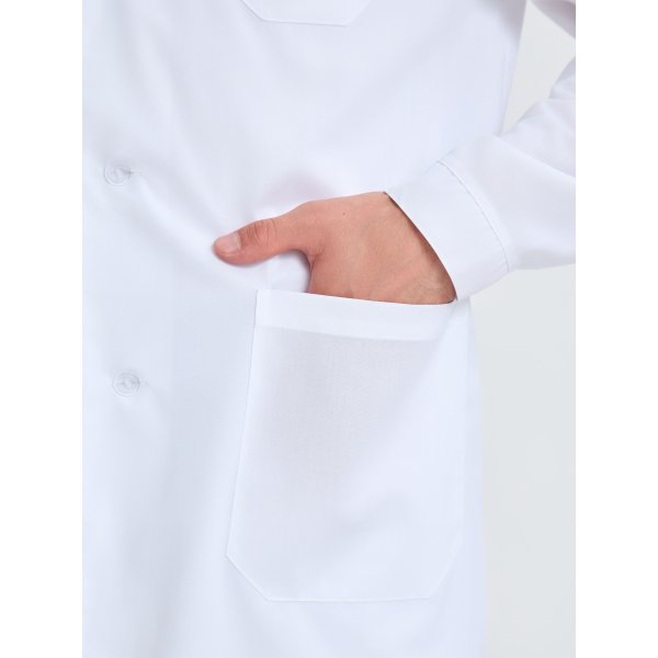 Халат мужской Глеб (тк.Смесовая,150), белый