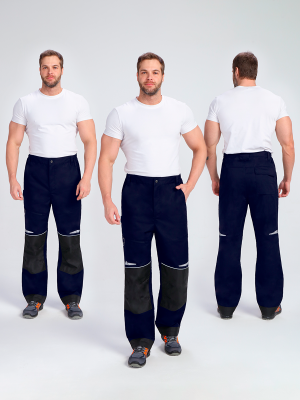 Брюки ProfLineSpecialist (тк.Смесовая,240), т.синий