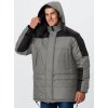 Куртка зимняя Премиум CH (тк.Мембрана), т.серый меланж/черный