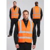 Жилет сигнальный ProfLineBase СОП-4 (тк.Полиэфир,100), оранжевый
