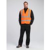 Жилет сигнальный ProfLineBase СОП-4 (тк.Полиэфир,100), оранжевый