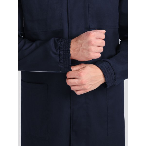 Халат ProfLineSpecialist (тк.Смесовая,240), т.синий