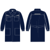 Халат ProfLineSpecialist (тк.Смесовая,240), т.синий