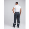 Костюм Бриготек-1 СОП (тк.Смесовая,260) брюки, т.серый/св.серый