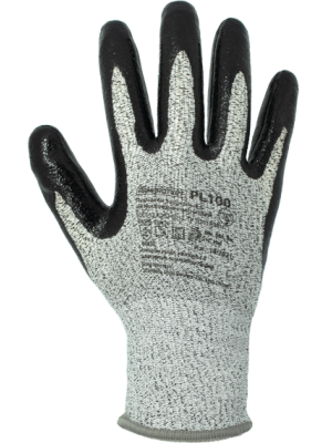 Перчатки ArmProtect противопорезные (НРРЕ+нитрил), PL100