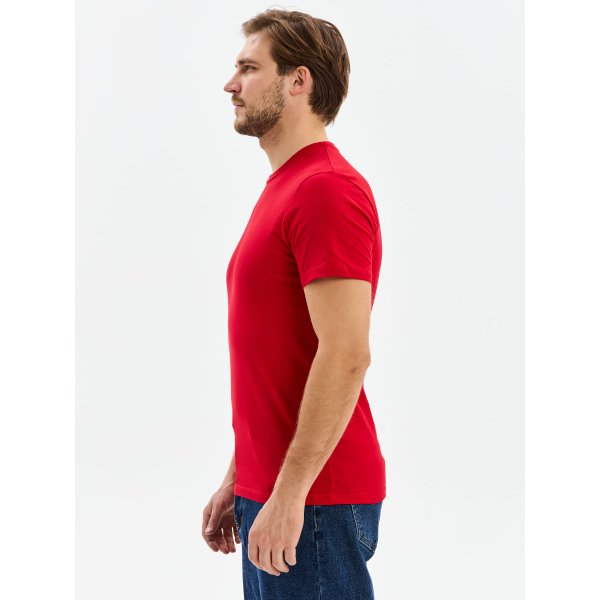 Футболка ProfLineBase (тк.Трикотаж,160), красный/2