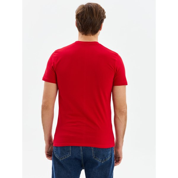 Футболка ProfLineBase (тк.Трикотаж,160), красный/2