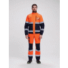 Костюм сигнальный ProfLineSpecialist-2 (тк.Смесовая МВО,240) п/к, оранжевый/т.синий