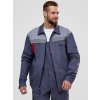 Костюм Флагман-Фаворит-2 СОП IMP (тк.Саржа,250) п/к, т.серый/св.серый
