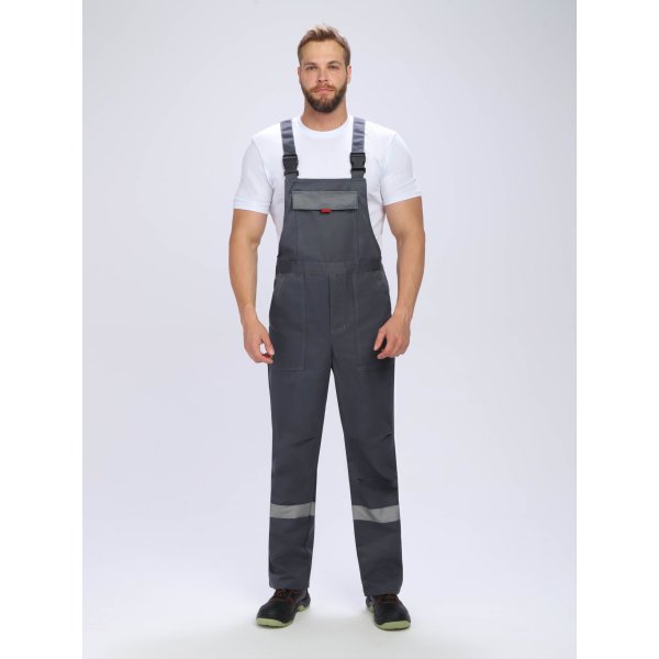 Костюм Флофт-2 СОП (тк.Смесовая,210) п/к, т.серый/серый