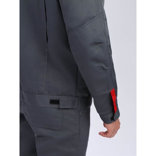 Костюм Флофт-2 СОП (тк.Смесовая,210) п/к, т.серый/серый