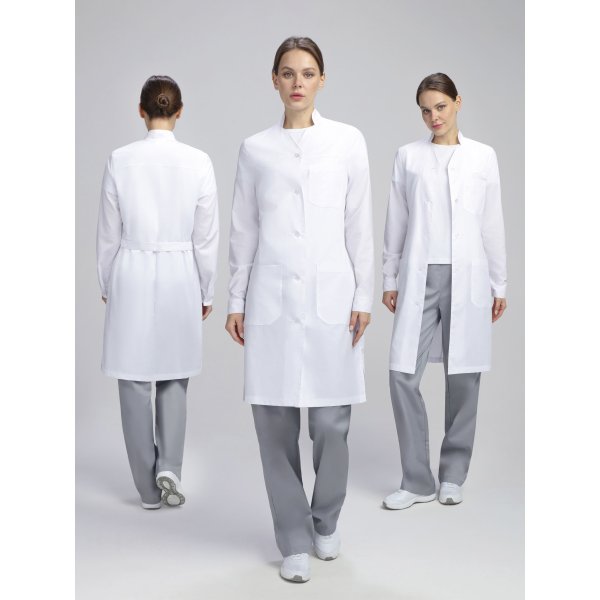 Халат женский Карина (тк.Панацея,150), белый