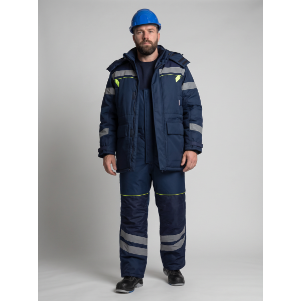 Костюм зимний ProfLineSpecialist (тк.Мембрана) п/к, т.синий