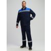 Костюм Лигор®-2 СОП (тк.Саржа,250) п/к, т.синий/васильковый
