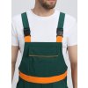 Костюм ИТР СОП IMP (тк.Саржа,250) п/к, т.зеленый/оранжевый