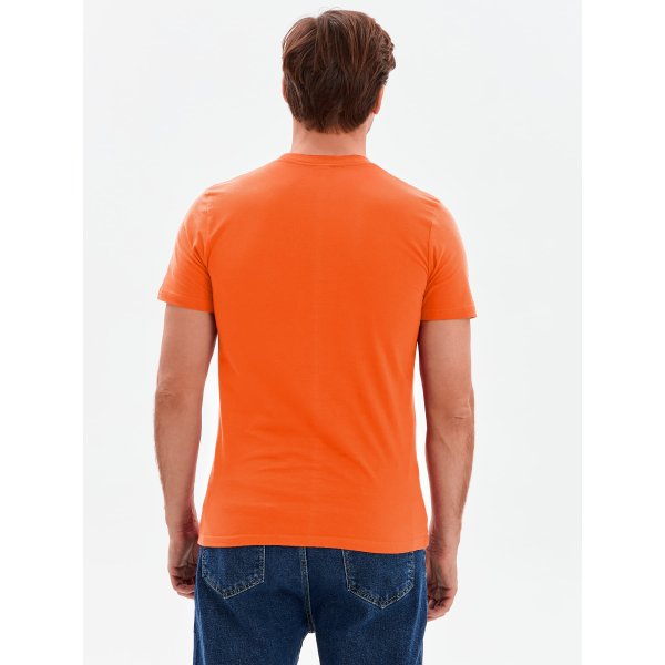 Футболка ProfLineBase (тк.Трикотаж,160), оранжевый/2