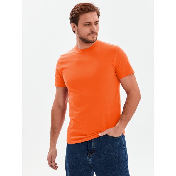 Футболка ProfLineBase (тк.Трикотаж,160), оранжевый/2