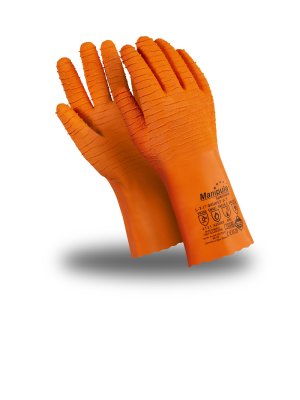 Перчатки Manipula Specialist® Фишер (интерлок+рельефный латекс 1,6мм), L-T-17/CG-948