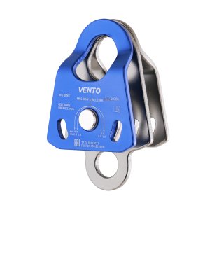 Блок-ролик VENTO™ двойной Double дюраль с подшипником, vpro 0192/vnt 1092